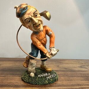 Hazard Hacker Golf Figurine